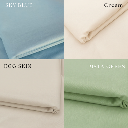 Pack of 4 Premium Boski Unstitched Suit – Smooth Finish