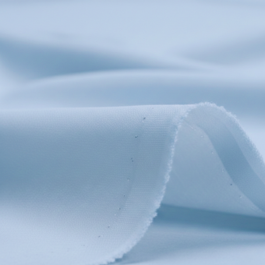 Premium Boski Unstitched Sky Blue Suit – Smooth Finish