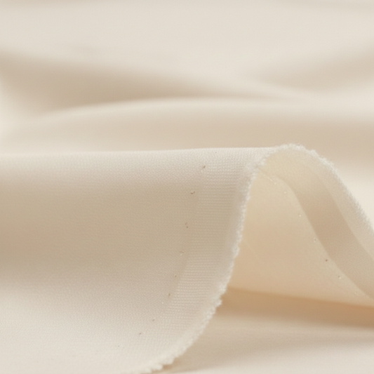 Premium Boski Unstitched Cream Suit – Smooth Finish